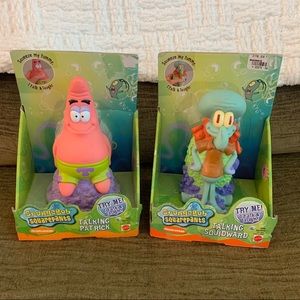 NIB SpongeBob Talking Patrick and Squidward